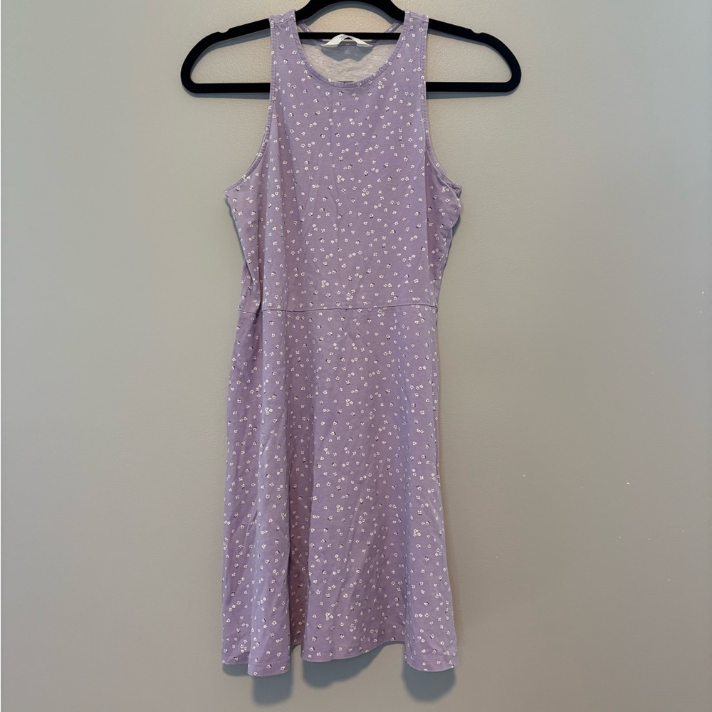 Girl/Teen H&M Light Purple Floral Midi Dress size 14+